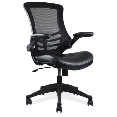 OFFICESOURCE Serene Collection Task Chair with Black Frame S13MBVSVBK